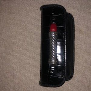 Brighton Leather Lip Stick Case with Mirror
